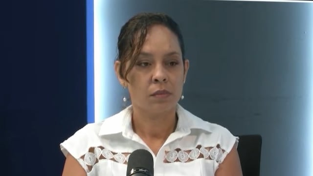María Felicia Jiménez, esposa de Víctor Rodríguez Padilla.