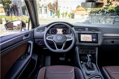 Interior de auto Volkswagen