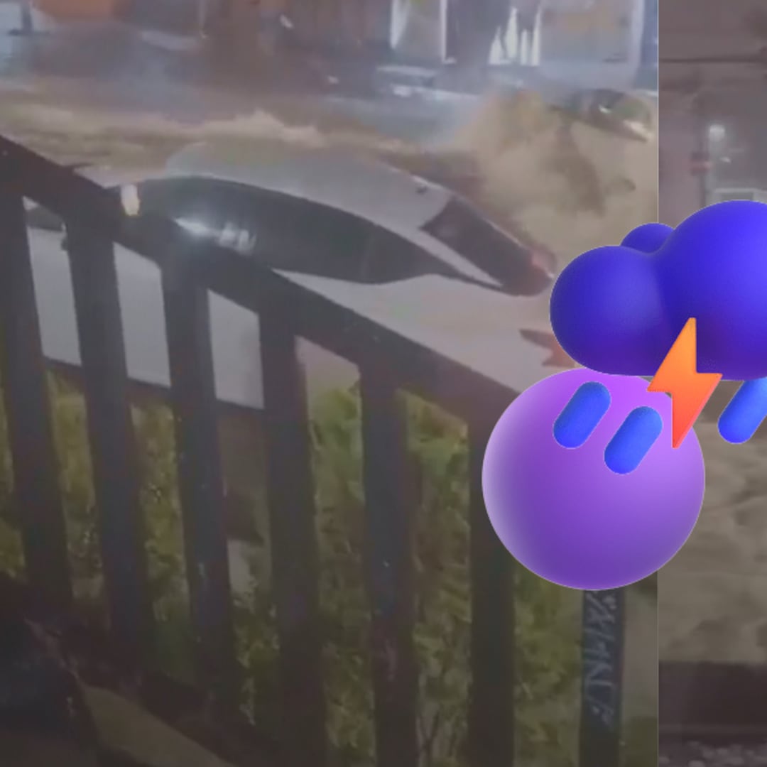 Cuajimalpa bajo el agua por alerta púrpura y lluvias intensas