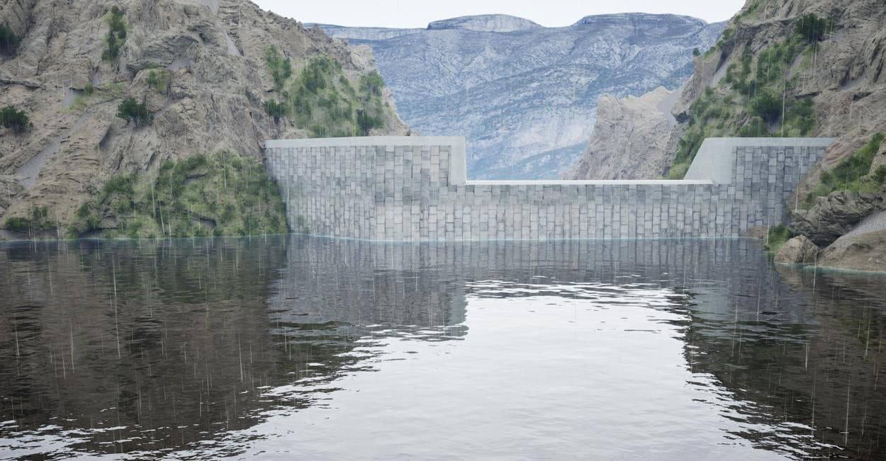 Samuel García en la nueva presa Rompepicos 2