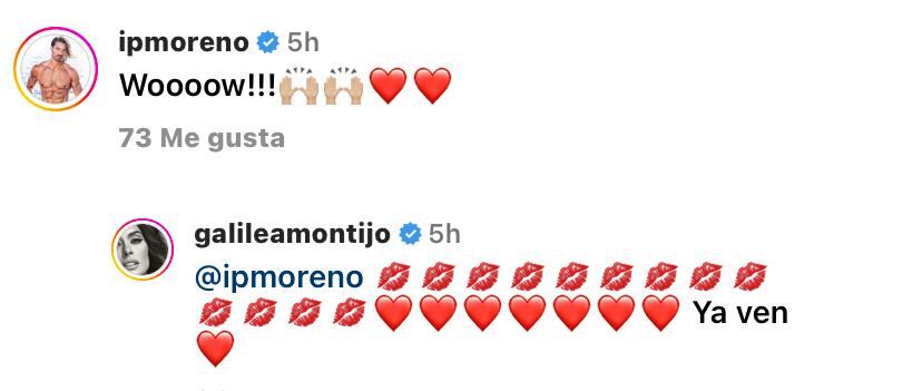 Galilea Montijo e Isaac Moreno no pueden ocultar su amor en redes sociales