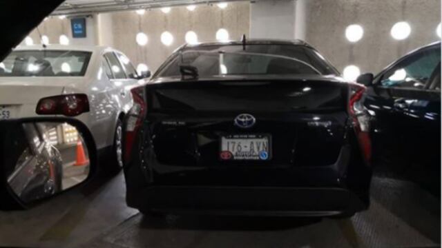 Prius rayado