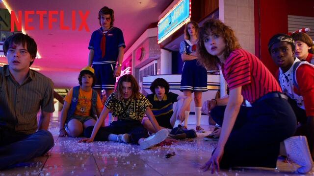 Tercera temporada de Stranger Things.