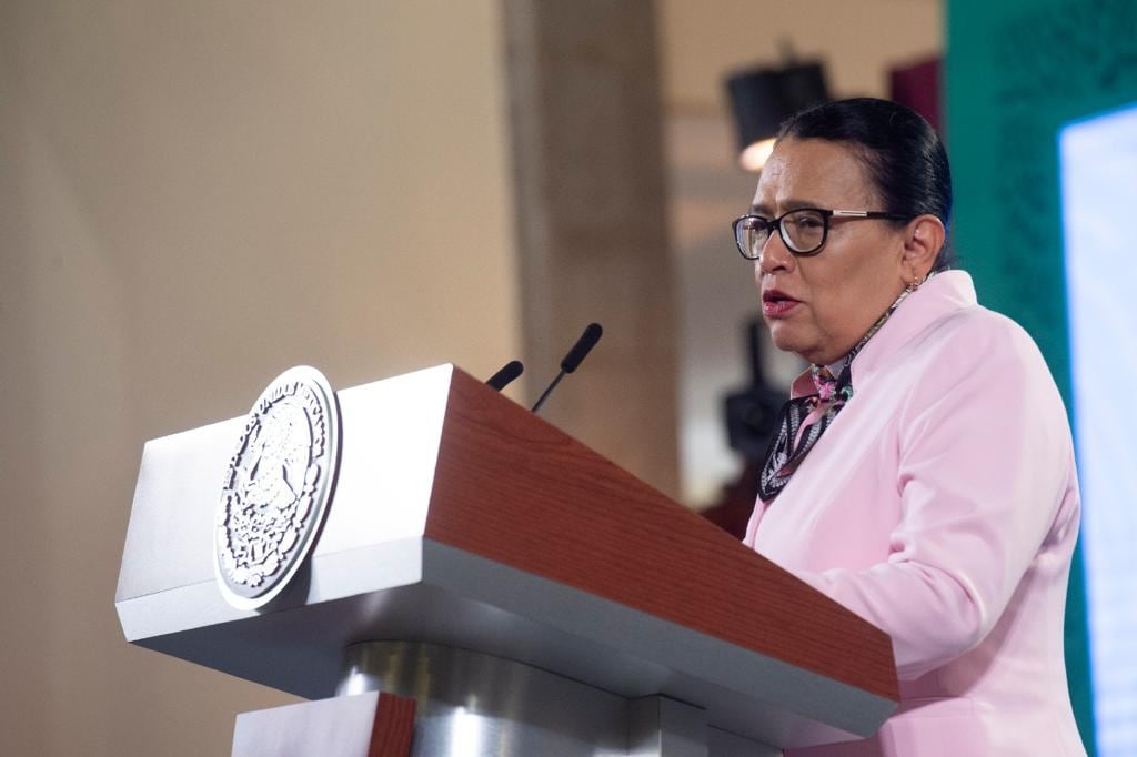Rosa Icela Rodríguez, titular de la SSPC