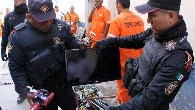 Decomiso en penal del Topo Chico. Celdas de lujo, bar, baños sauna...