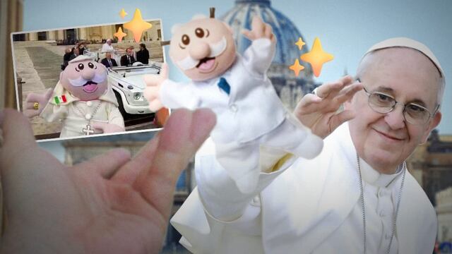Le aventaron un Dr. Simi al Papa Francisco