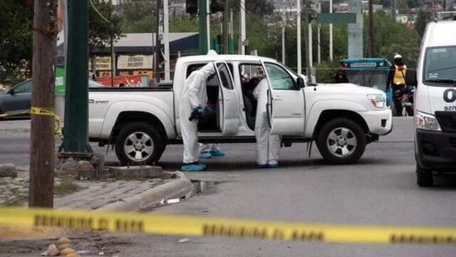 La camioneta en la que viajaba José Da Silva Rocha.
