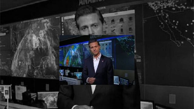 Según el mandatario, el Huracán está alejándose del territorio nacional y se ha degradado a depresión tropical.