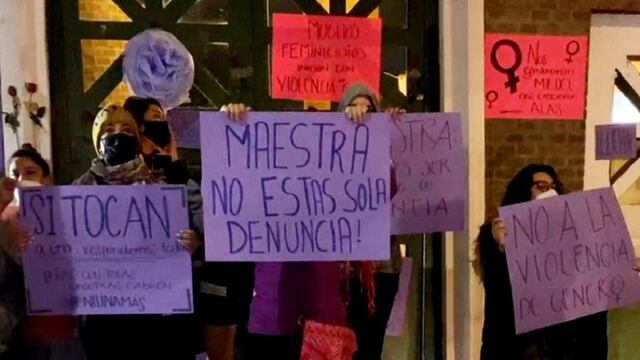 Manifestación en UAEM.