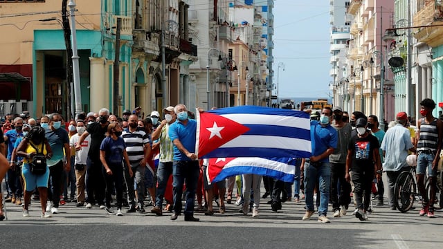 Protestas en Cuba