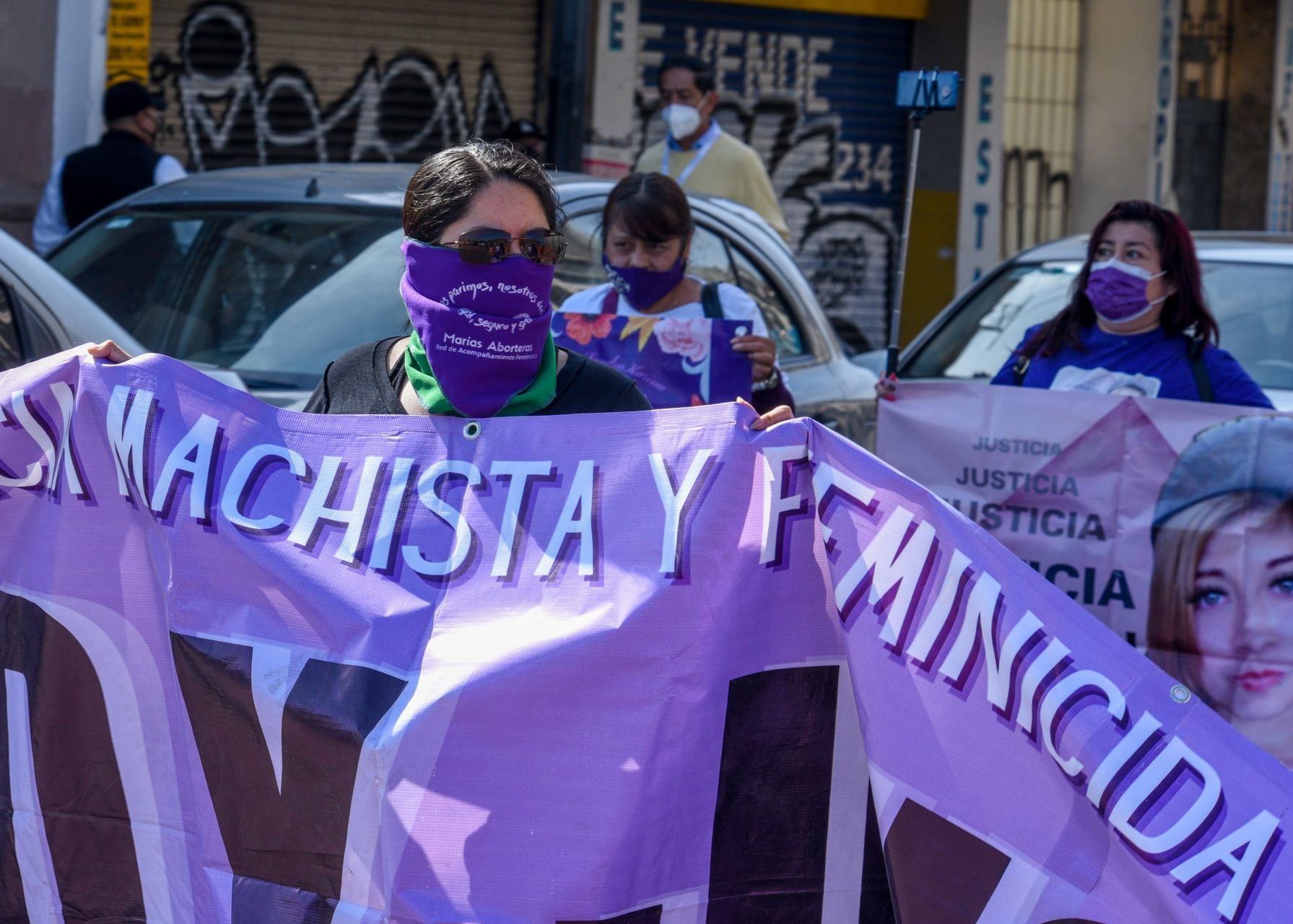 Protestas contra violencia familiar