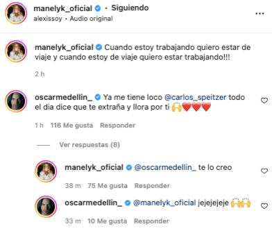 Desean noviazgo entre Manelyk González y Carlos Speitzer