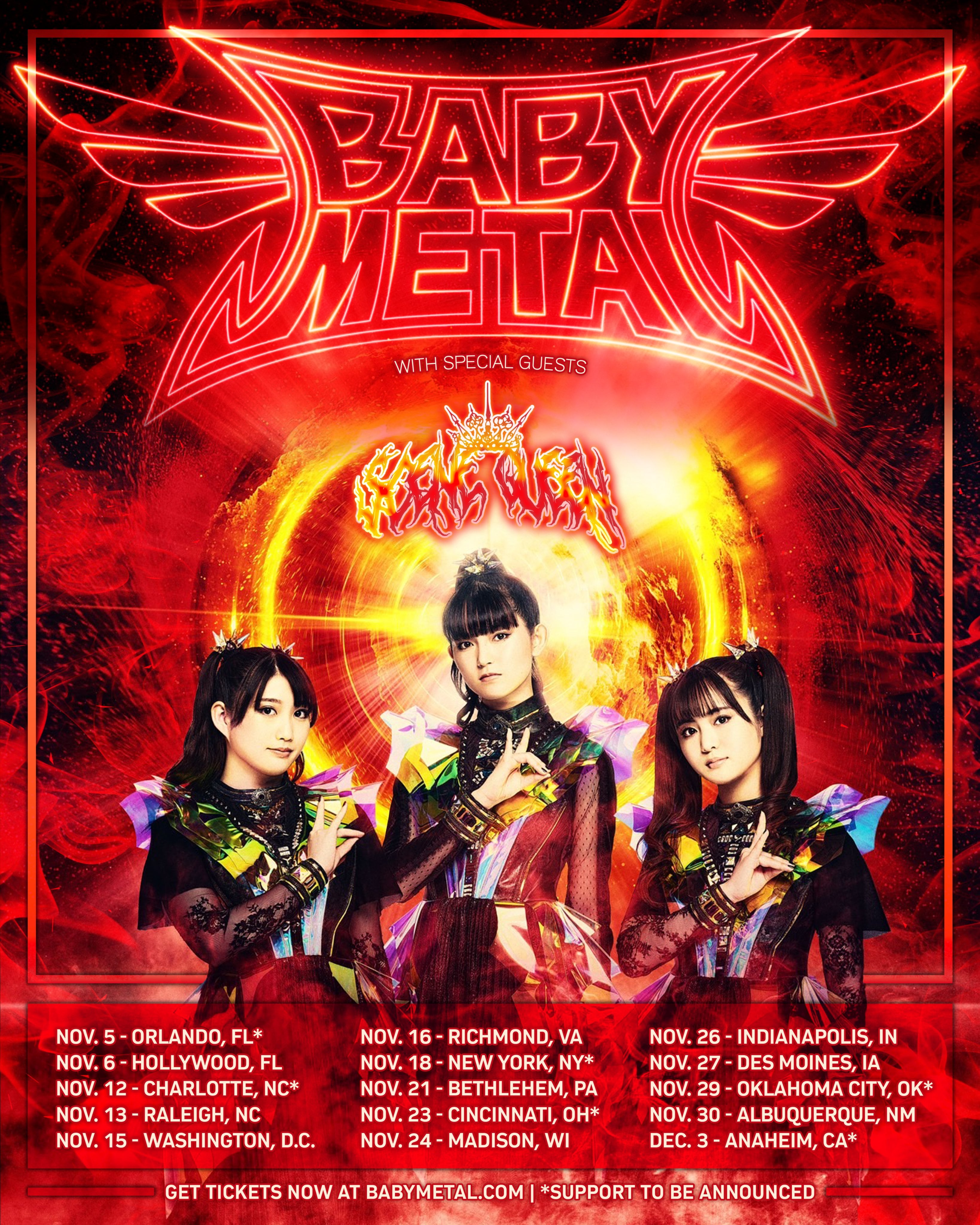 ¿Cuándo vendrá Babymetal a México? Las japonesas darían dos conciertos en 2024