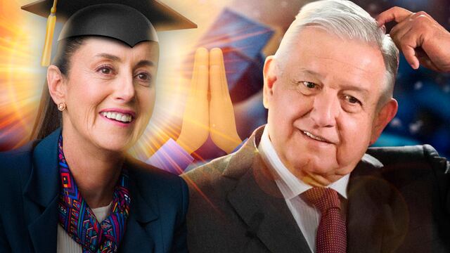 AMLO destacó el doctorado con el que cuenta Claudia Sheinbaum