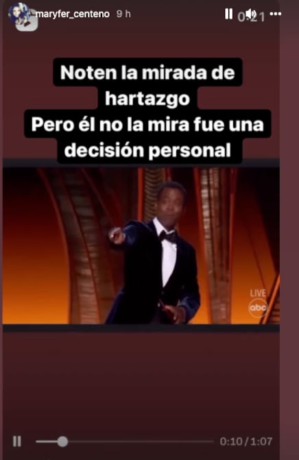 MaryFer Centeno explica comportamiento de Will Smith en los Oscar 2022