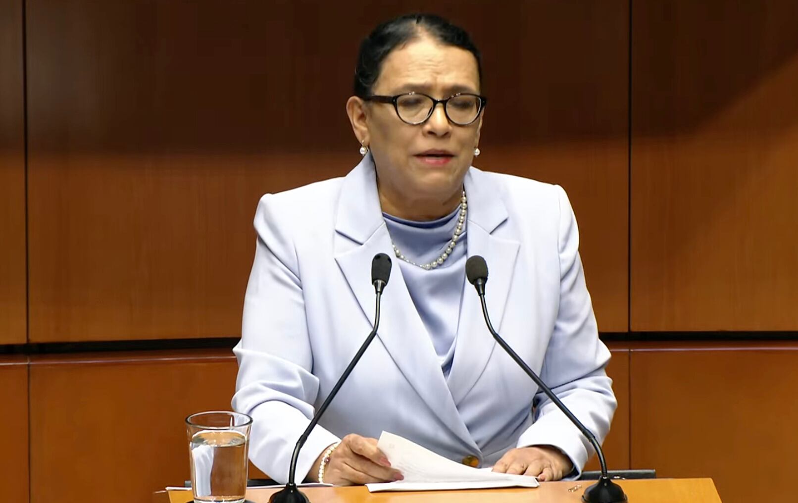 Rosa Icela Rodríguez Afirma Cero Pactos con Criminales Ante el Senado por Primer Informe de Gobierno