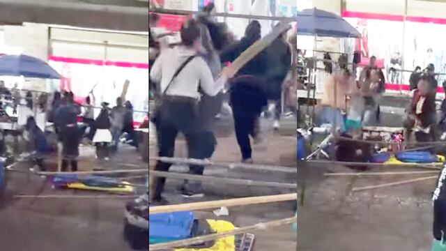 Batalla campal entre comerciantes en Tepatitlán, Jalisco