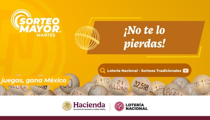 Resultados Sorteo Mayor 3959 de Lotería Nacional: Estos son los números ganadores