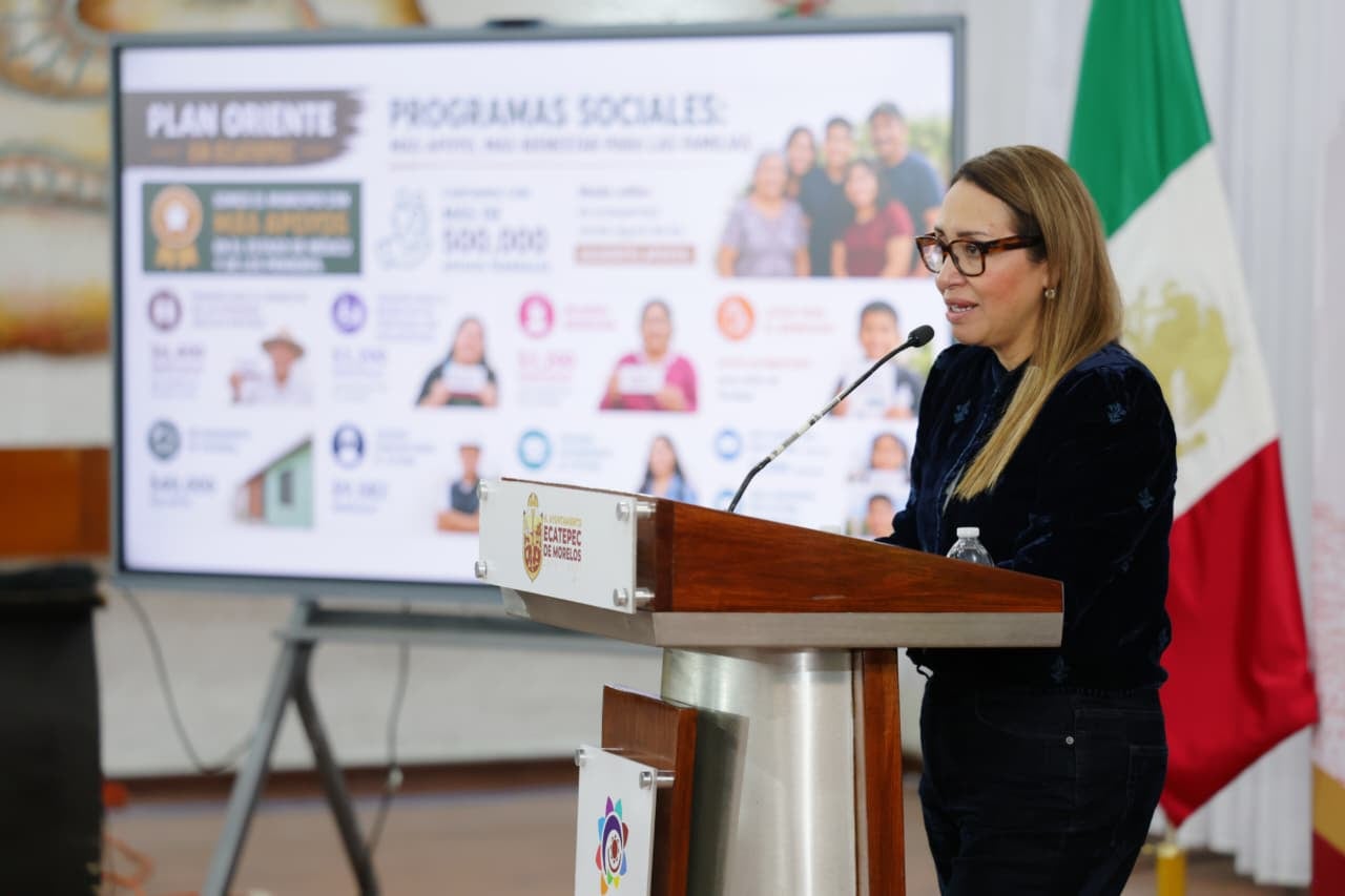 Ecatepec recibe más de 3 mil mdp con el Plan Oriente de Claudia Sheinbaum.