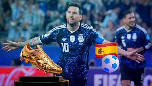 Mundial 2026: Messi busca 3 goles frente a España para conquistar la Bota de Oro