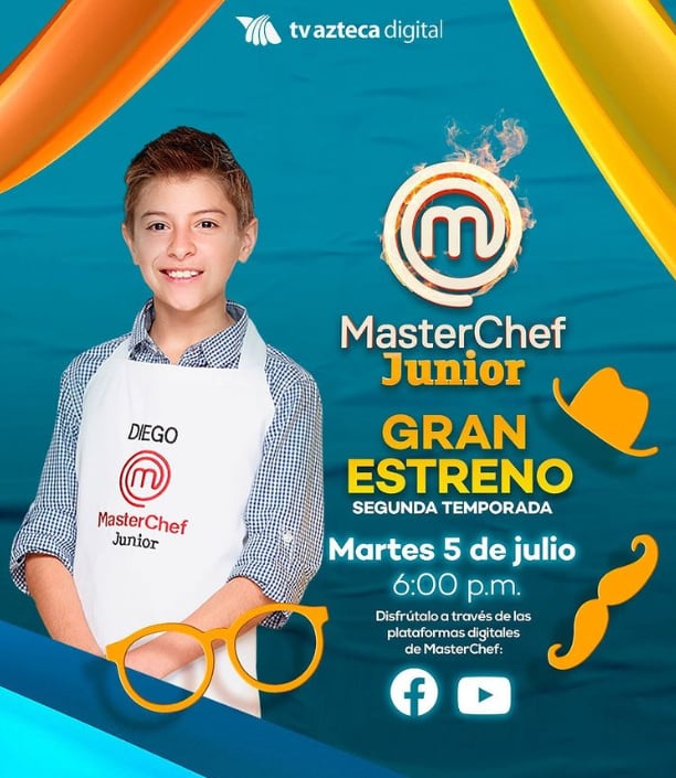 Cartel MasterChef Junior México 2017