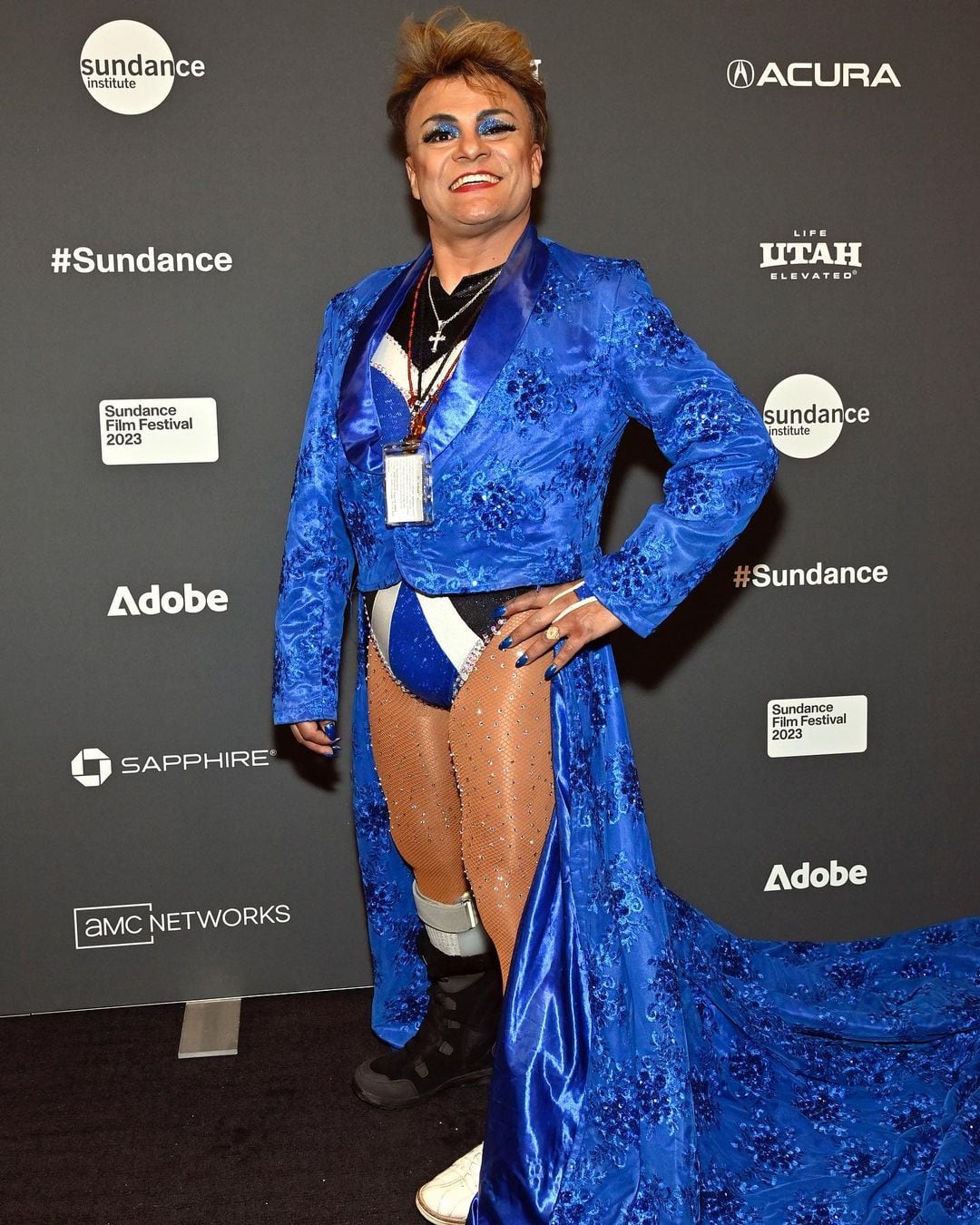 Saúl Armendáriz, Cassandro, el peleador de lucha libre abiertamente gay.