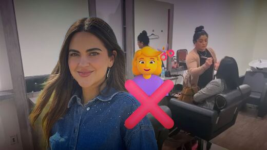 Andrea Chávez se deslinda del salón de belleza del Senado y presume su Dyson