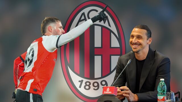 Zlatan Ibrahimovic llamó a Santiago Giménez para convencerlo de fichar con el AC Milan.