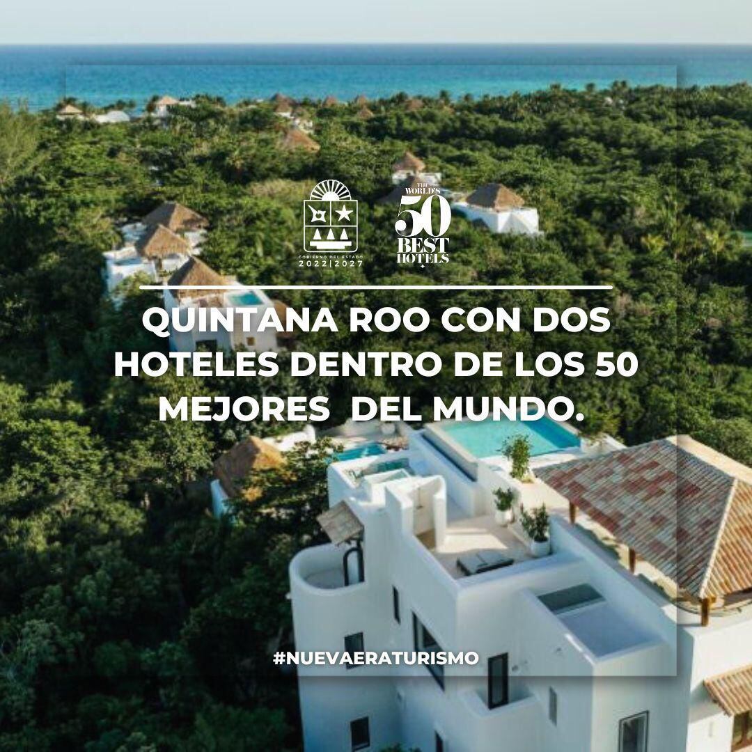 Hotel de Quintana Roo, entre los 50 mejores del mundo