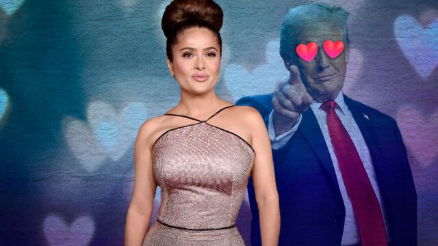 Salma Hayek revela que Donald Trump la invitó a salir en repetidas ocasiones