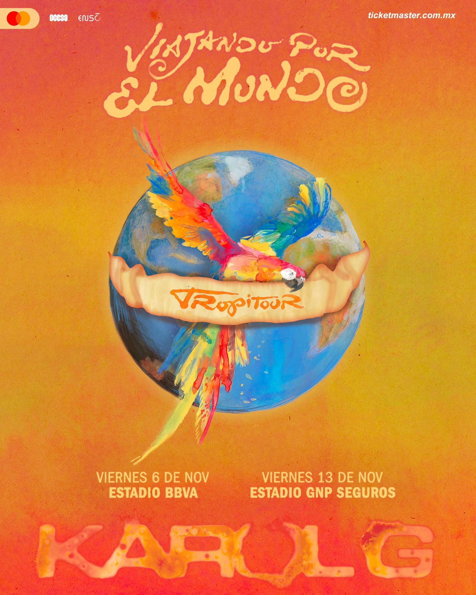 Karol G vendrá a México: fechas y boletos del Viajando Por El Mundo Tropitour