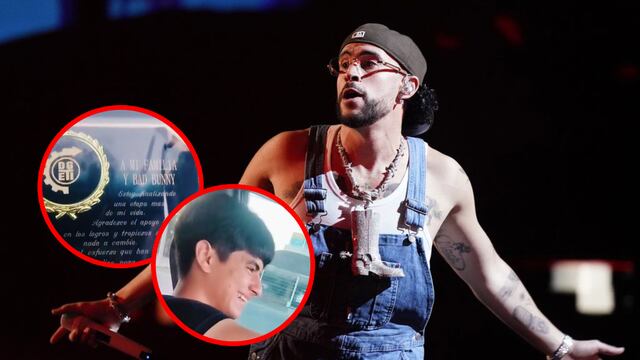 Joven se graduó del CBTIS y le dedicó este logro a Bad Bunny