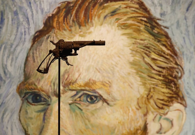 Pistola con la que mataron a Vincent van Gogh