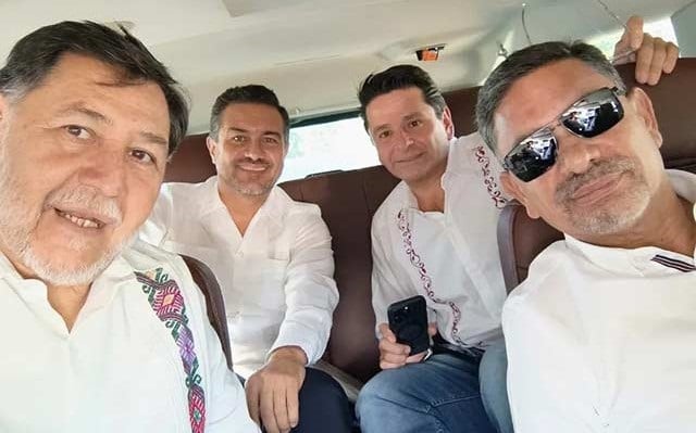 Gerardo Fernández Noroña presume apoyo para Miguel Ángel Yunes Márquez: “¡No está solo!”