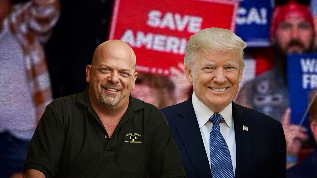 Rick Harrison, de “El Precio de la Historia”, respalda campaña de Donald Trump con un duro mensaje contra Kamala Harris