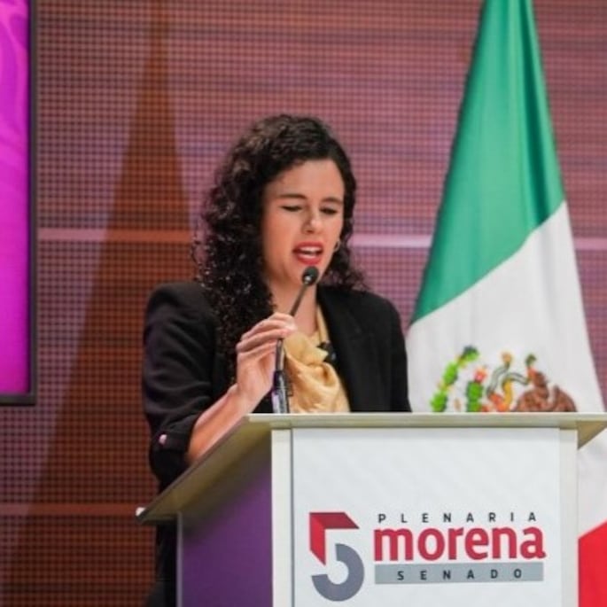 Luisa Alcalde resalta paquete anticorrupción tras reunión plenaria de Morena en el Senado