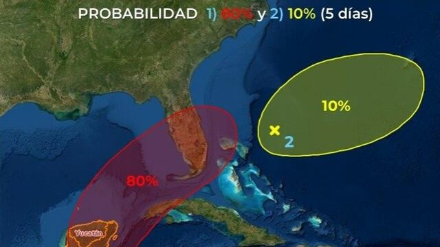 ‘Agatha’ - 70% de probabilidad nuevo ciclón