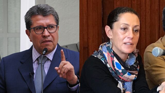 Ricardo Monreal y Claudia Sheinbaum