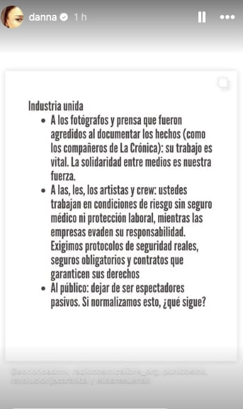 Danna Paola, Axe Ceremonia 2025