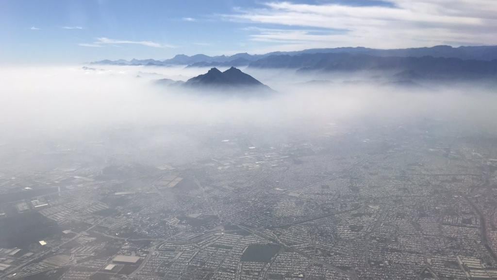Contaminación en área metropolitana en Monterrey