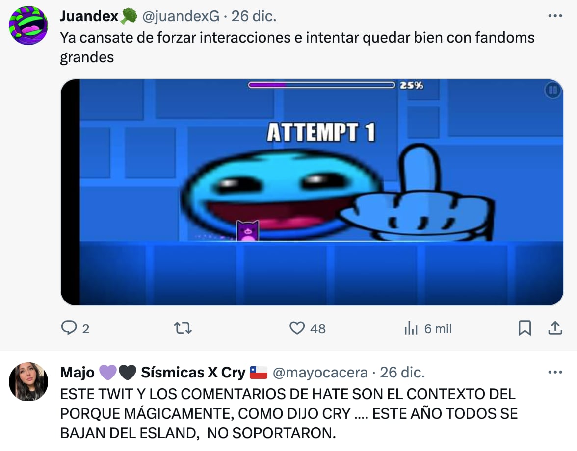 The Grefg habla del CryMua y desata críticas