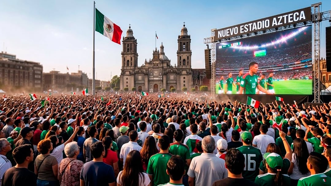 El Zócalo, estadio sin comercialización