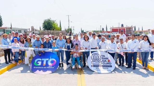 Los municipios de Tarandacuao, Jerécuaro y Coroneo, Guanajuato, estrenaron vialidades.