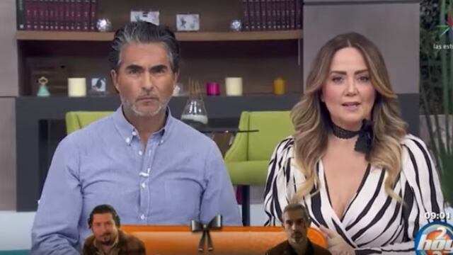 Andrea Legarreta se despide de los actores Jorge Navarro Sánchez y Luis Gerardo Rivera