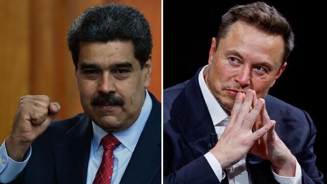Nicolás Maduro y Elon Musk