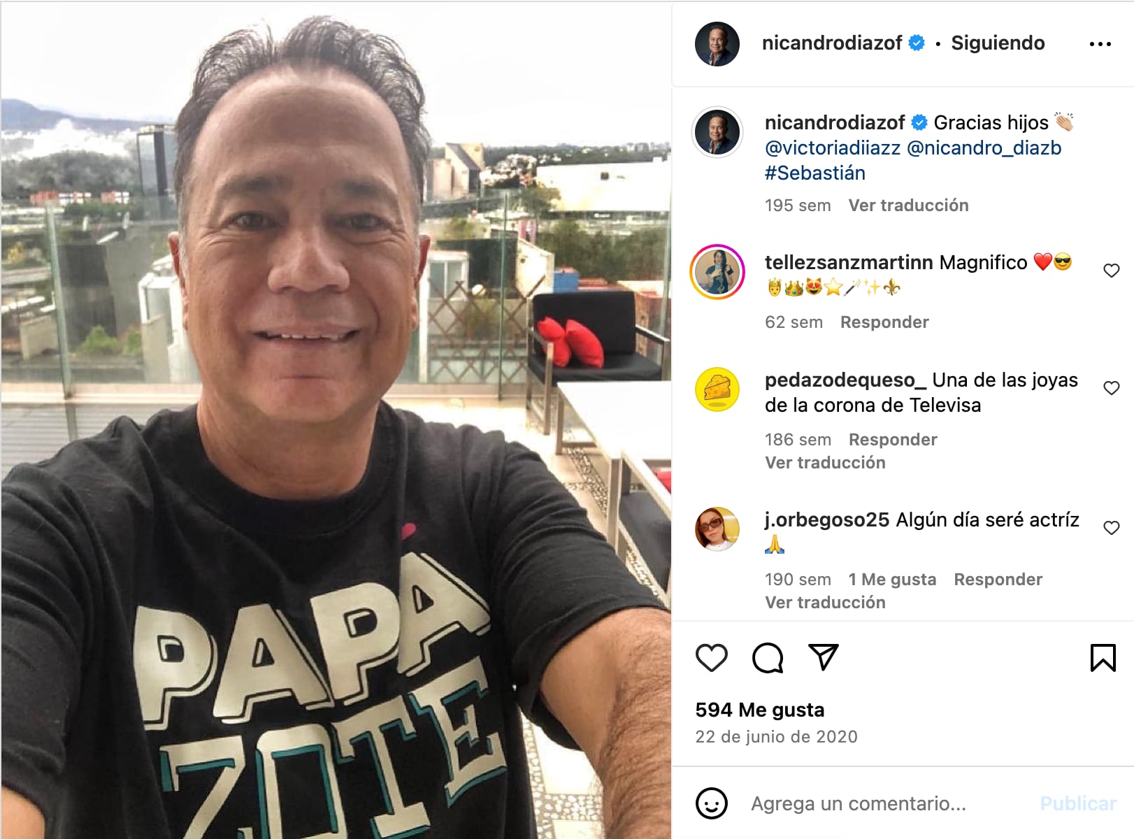 Nicandro Díaz, productor de telenovelas ha muerto a los 60 años