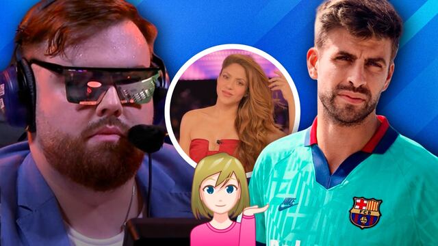 Ibai Llanos y Gerard Piqué