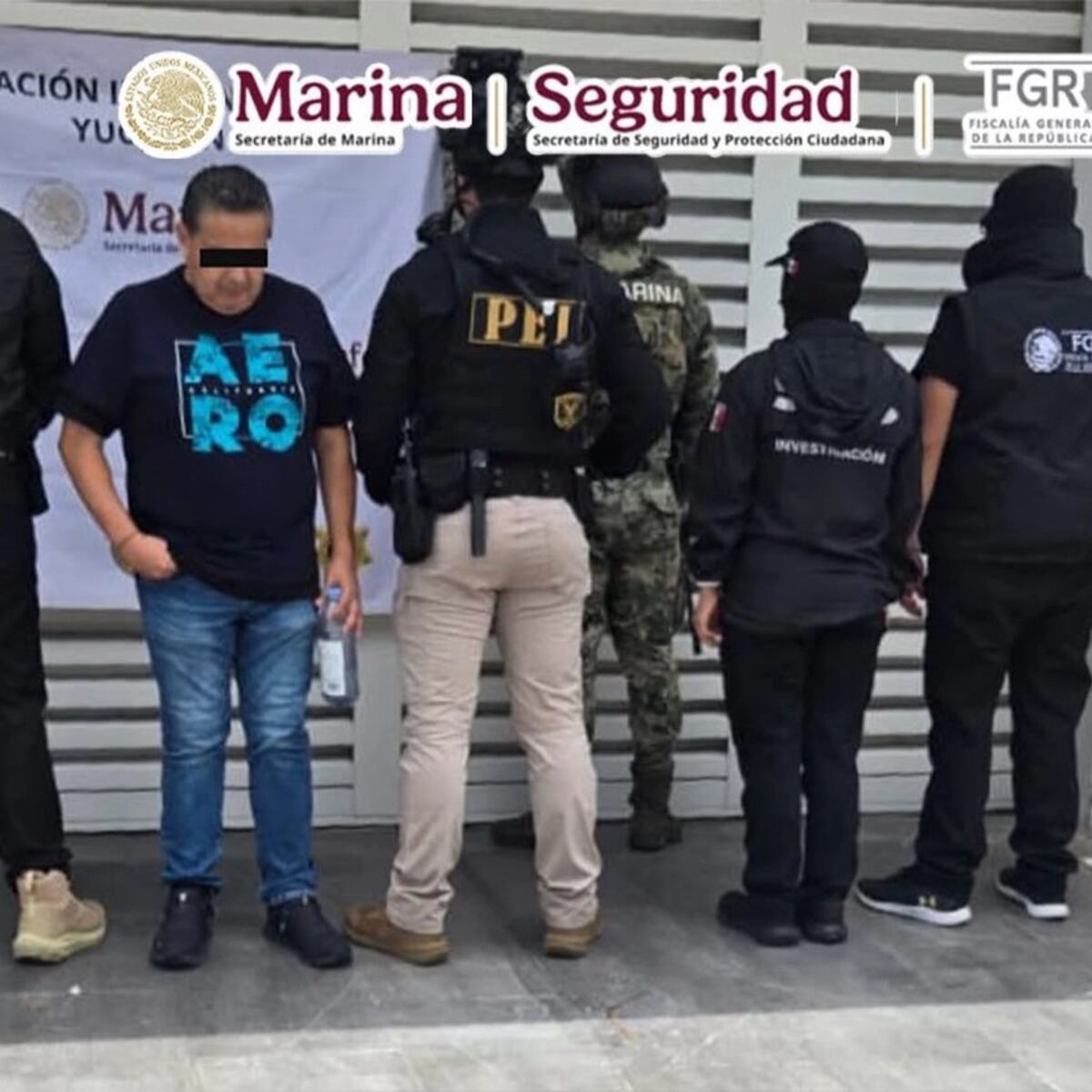 FGR detiene en Yucatán a Justo Aurelio Rivera Parrazales, operador del Cártel del Noreste