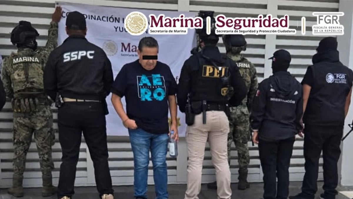 FGR detiene en Yucatán a Justo Aurelio Rivera Parrazales, operador del Cártel del Noreste