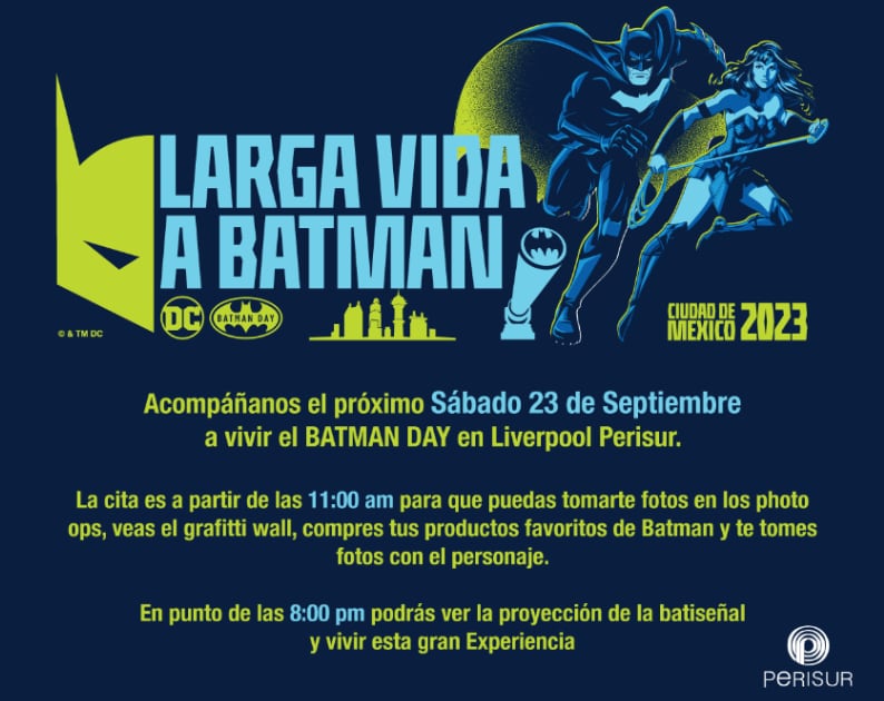 Batman Day en Perisur